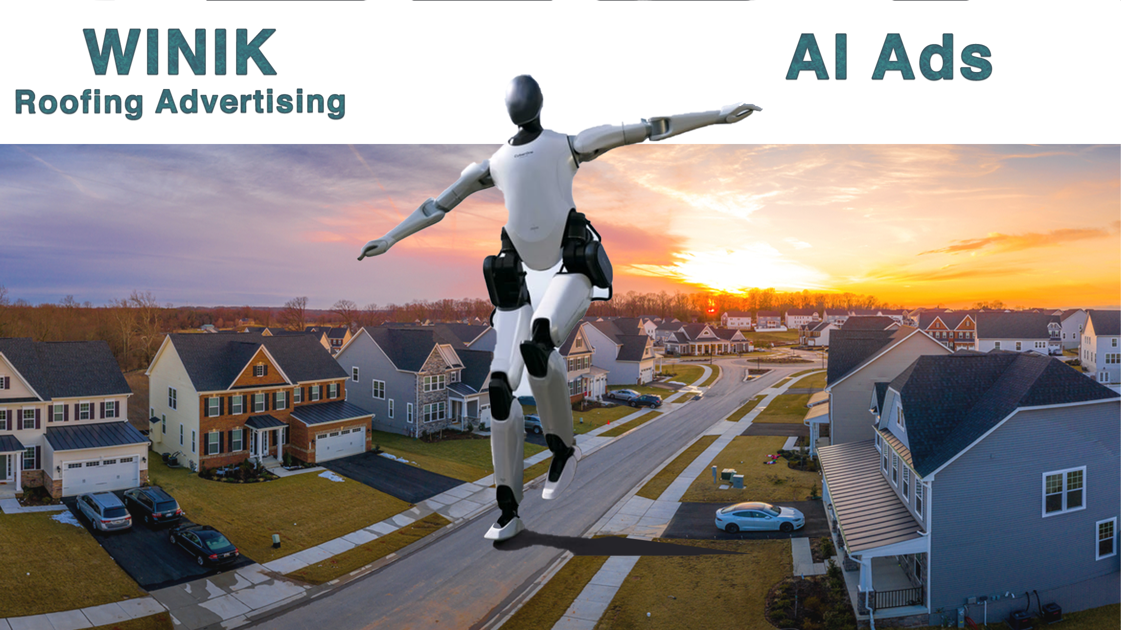 AI roofing advertising