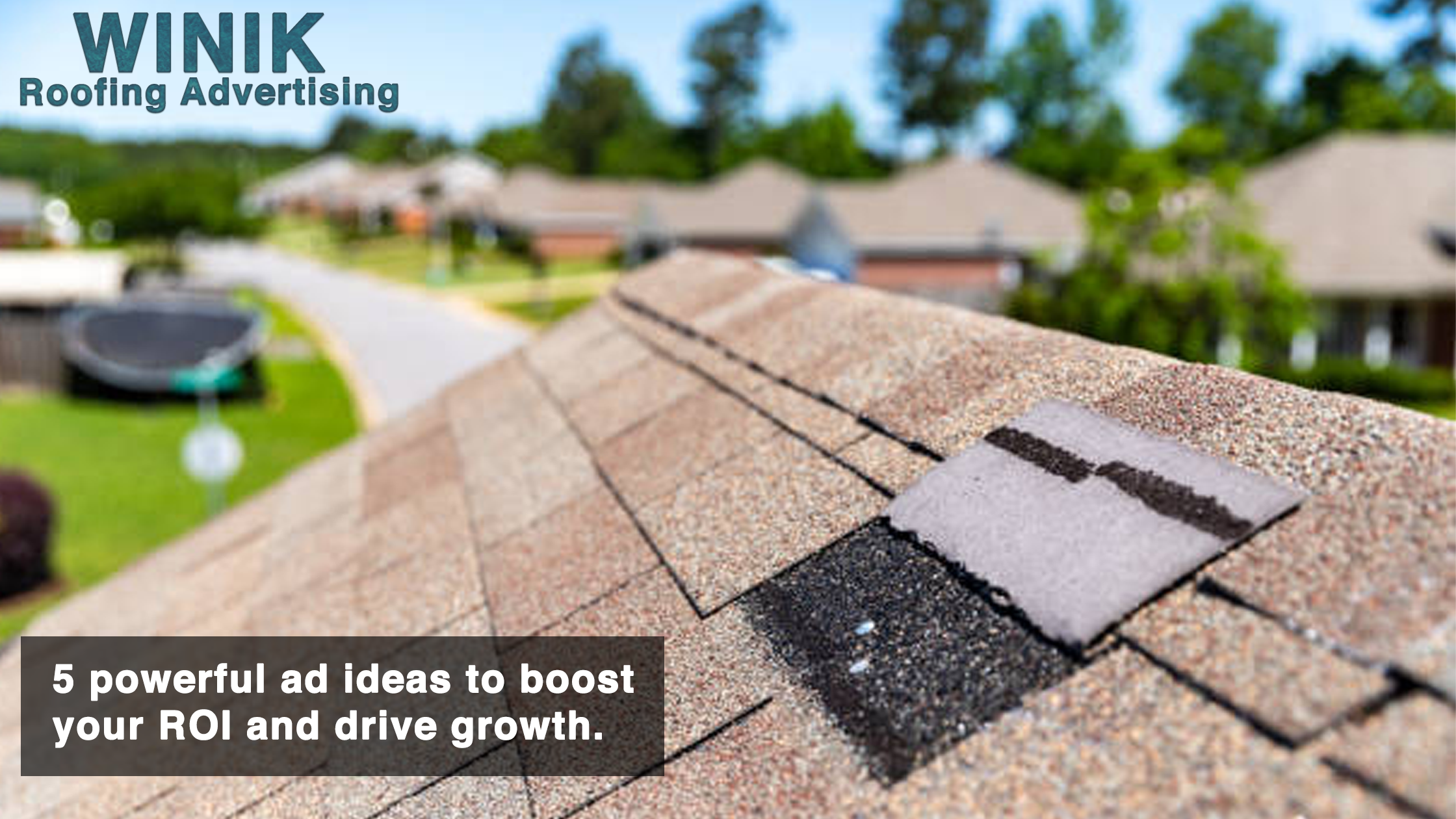 roofing advertisement