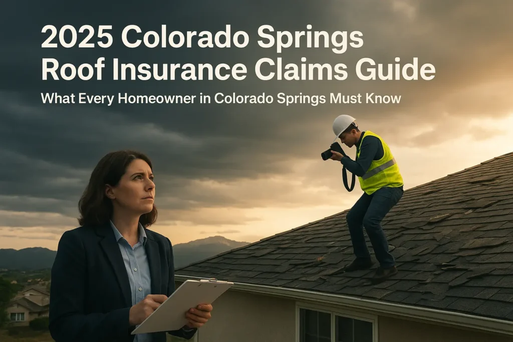 Colorado Springs Roof Insurance Claim