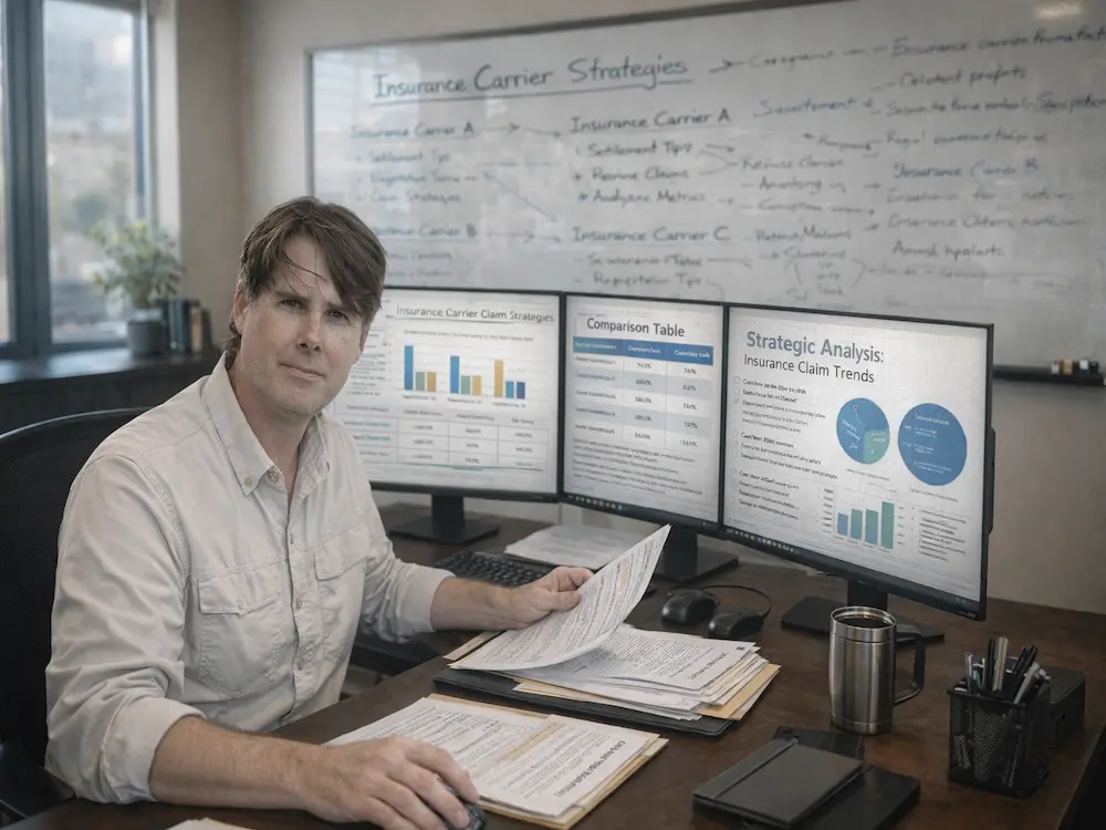 Colorado Springs roof consultant analyzing insurance claim strategies and carrier-specific documentation for homeowners